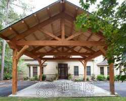 大型木屋木結構裝飾安裝工程就是江西本色