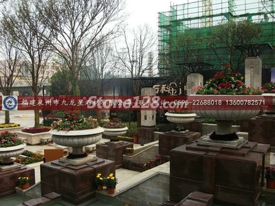 供應石花盆、石花缽、花崗巖花盆——助力園林綠化工程